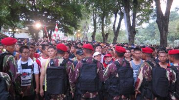 Suasana sebelum start Komando Run 2