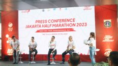 Konferensi pers Jakarta HM